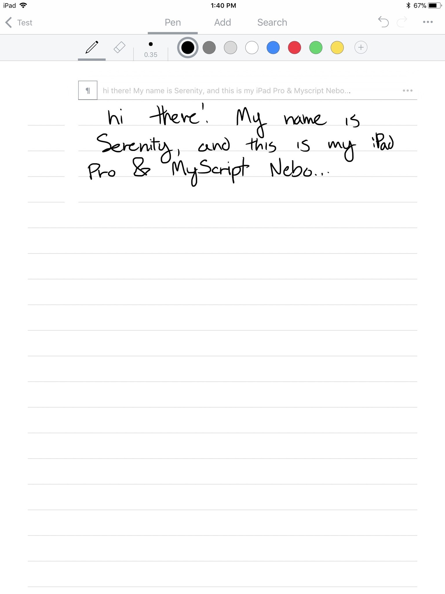 Handwriting to text app for android